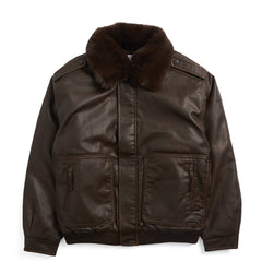 House of Sunny Cruise Flight Jacket Brown