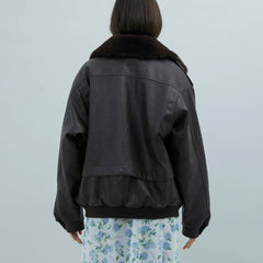 House of Sunny Cruise Flight Jacket Brown