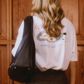 House of Sunny Sunny Side Up Tee Milk - Parasol Store