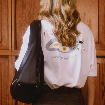 House of Sunny Sunny Side Up Tee Milk - Parasol Store