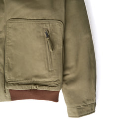 House of Sunny Womens MA1 Cruise Jacket Khaki