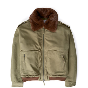 House of Sunny Womens MA1 Cruise Jacket Khaki