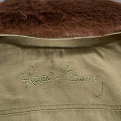 House of Sunny Womens MA1 Cruise Jacket Khaki
