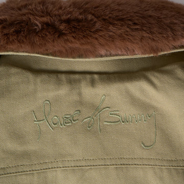 House of Sunny Womens MA1 Cruise Jacket Khaki