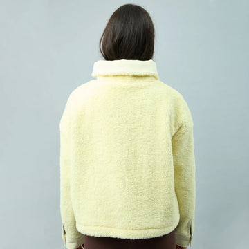 House of Sunny Womens Teddy Pullover Butter