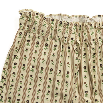 House of Sunny Womens Vintage Rose Trouser Oat
