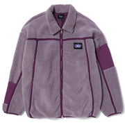Huf Womens Livingston Sherpa Jacket Dust Purple Huf