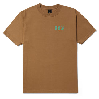 Huf Womens Set H S/S Tee Camel Huf