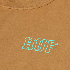 Huf Womens Set H S/S Tee Camel Huf