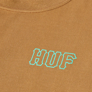 Huf Womens Set H S/S Tee Camel Huf