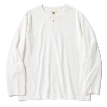 Jackman L/S Henleyneck T-Shirt White Jackman