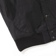 Jackman Back Nep Award Jacket Black - Parasol Store