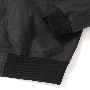 Jackman Back Nep Award Jacket Black - Parasol Store