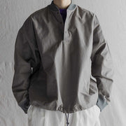 Jackman Back Nep Himo GJ Neck True Gray - Parasol Store
