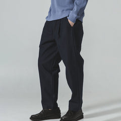 Jackman Back Nep Umps Pants Dark Navy - Parasol Store