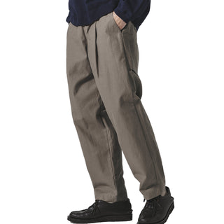 Jackman Back Nep Umps Pants Sepia - Parasol Store