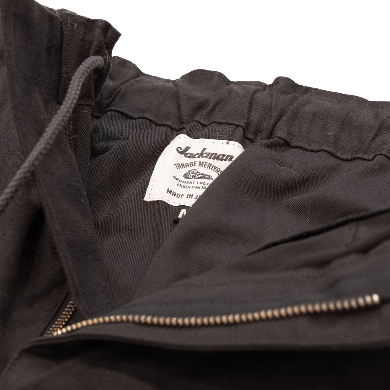 Jackman Back Nep Umps Shorts Sumikuro / Ink Black - Parasol Store