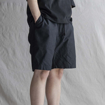 Jackman Back Nep Umps Shorts Sumikuro / Ink Black - Parasol Store