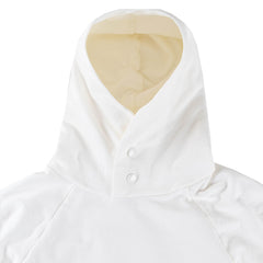 Jackman Chewy Pullover Parka Hooded Sweat White - Parasol Store