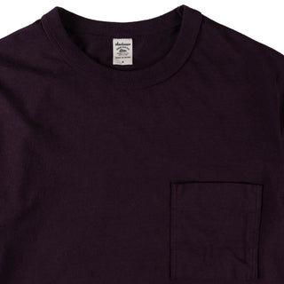 Jackman Classic Pocket T-Shirt Mauve Wine