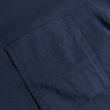 Jackman Classic Pocket T-Shirt Navy - Parasol Store