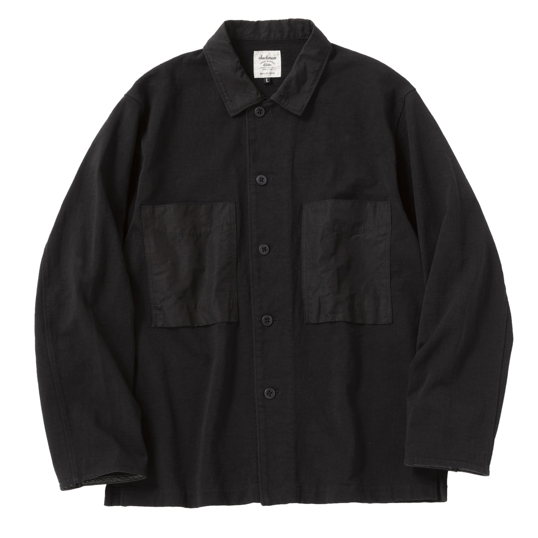 Jackman Dotsume BB Shirt Black - Parasol Store