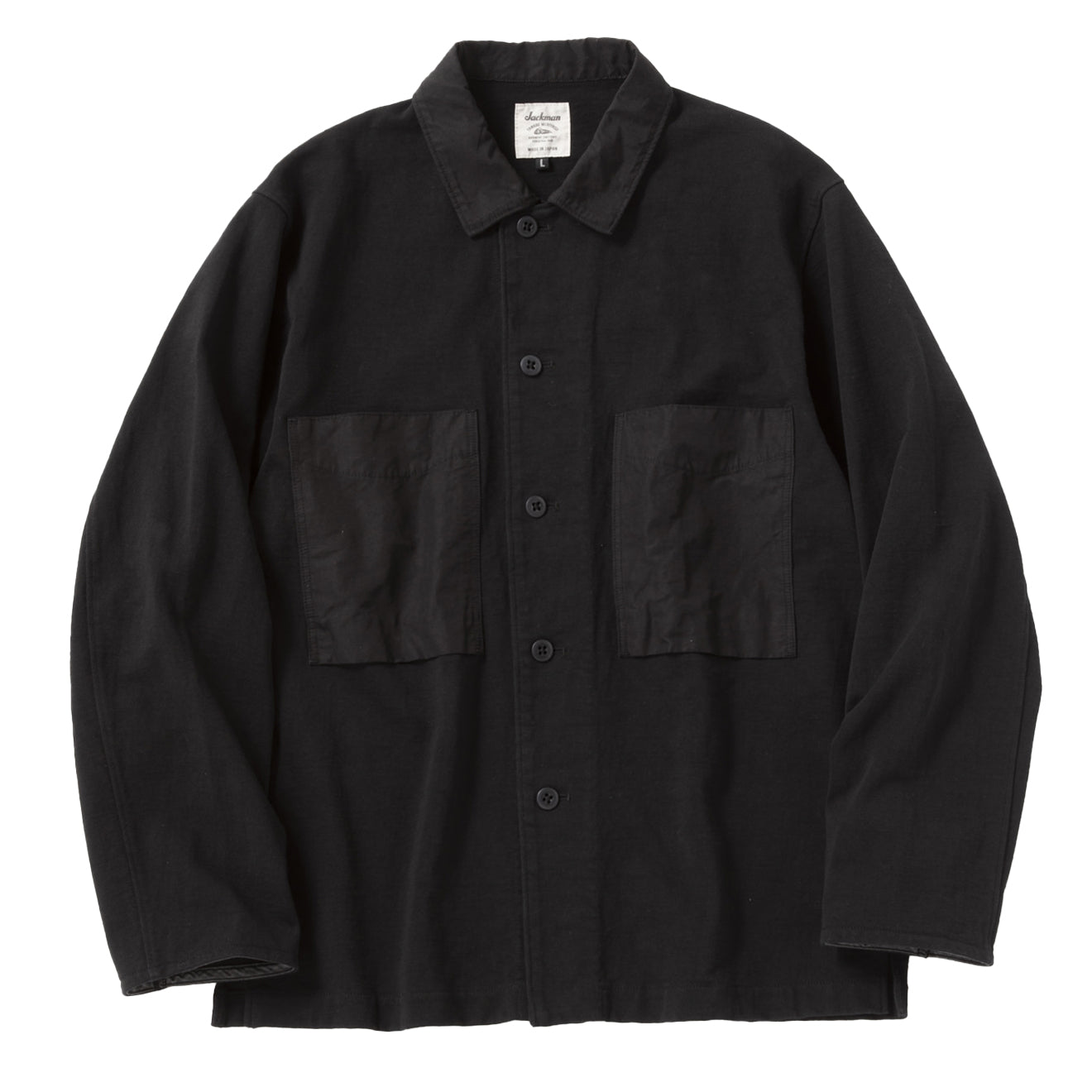 Jackman Dotsume BB Shirt Black - Parasol Store