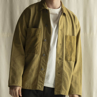 Jackman Dotsume BB Shirt Moss - Parasol Store