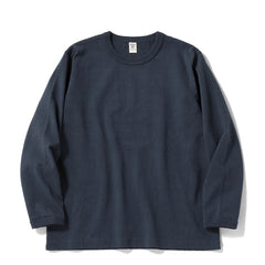 Jackman Dotsume L/S T-Shirt Tetsukon Iron Navy - Parasol Store