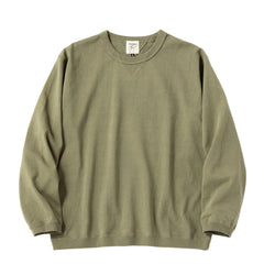 Jackman Dotsume Rib L/S T-shirt Olive - Parasol Store