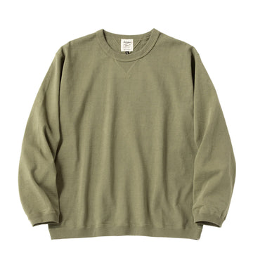 Jackman Dotsume Rib L/S T-shirt Olive