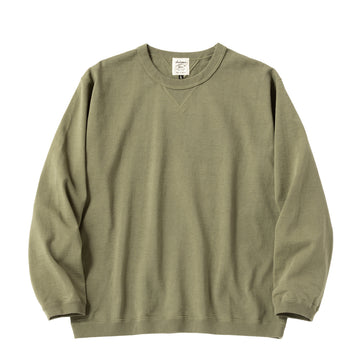 Jackman Dotsume Rib L/S T-shirt Olive