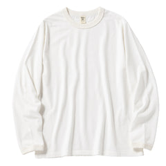 Jackman Lead-Off LS T-shirt White - Parasol Store
