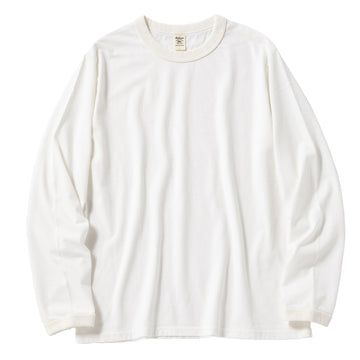 Jackman Lead-Off LS T-shirt White - Parasol Store