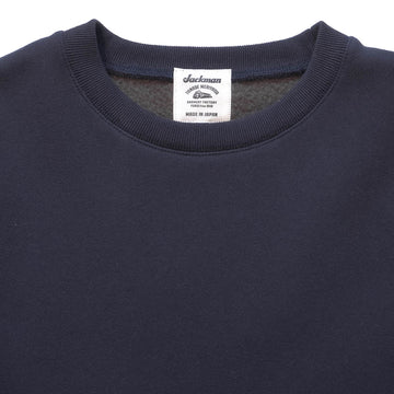 Jackman Nap Sweat Crewneck Navy - Parasol Store
