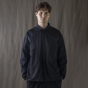Jackman Nylon Ballboy Shirt Black