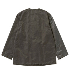 Jackman Pigment Collarless Jacket Olive - Parasol Store
