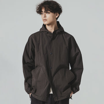 Jackman Rip Bench Parka Ink Black - Parasol Store