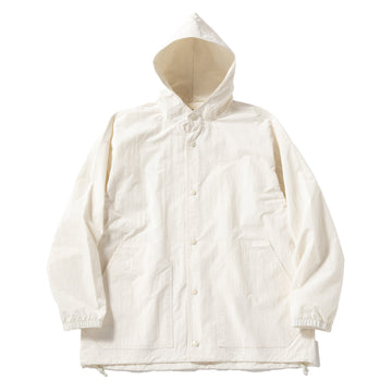Jackman Rip Bench Parka Off White - Parasol Store