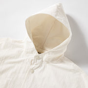 Jackman Rip Bench Parka Off White - Parasol Store