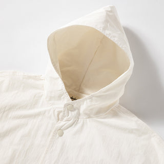 Jackman Rip Bench Parka Off White - Parasol Store