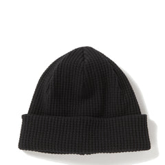 Jackman Waffle Knit Cap Black - Parasol Store