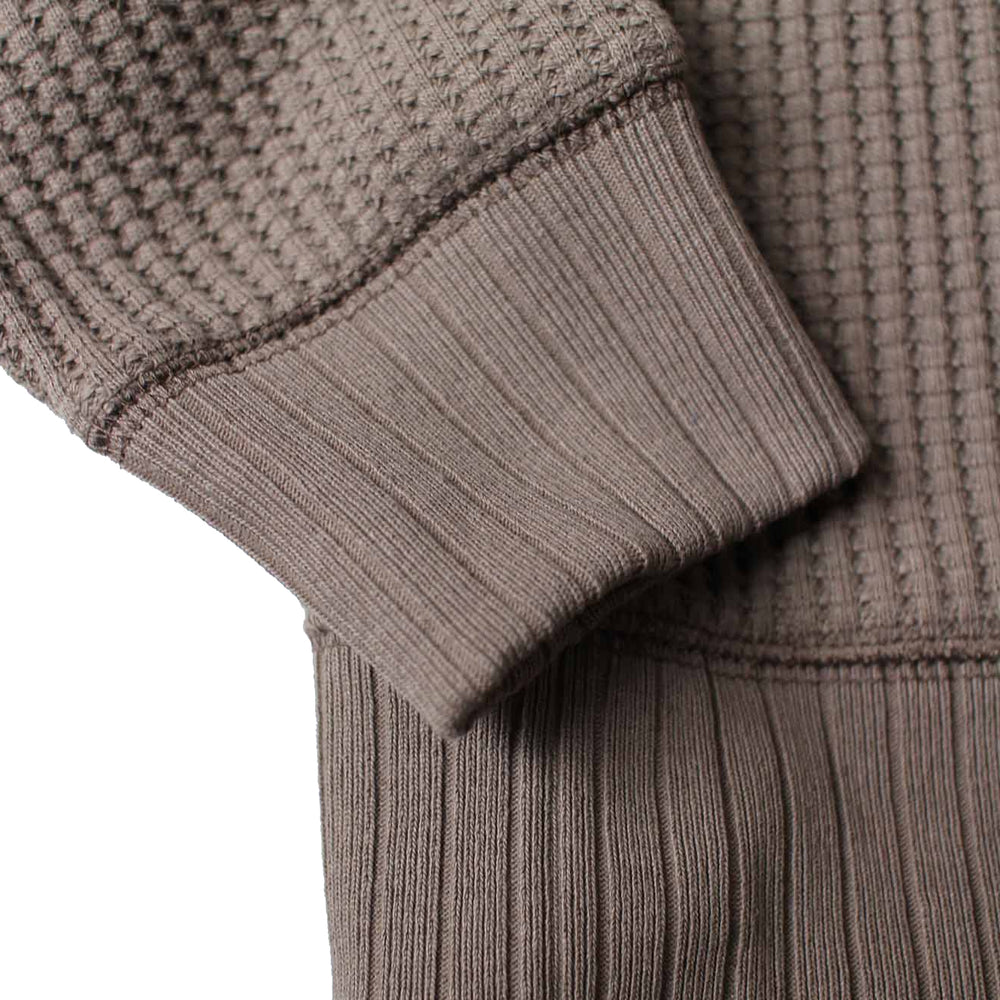 Jackman Waffle Mid-Neck Taupe - Parasol Store