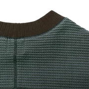 Jackman Waffle Mid-neck Ivy / Wood - Parasol Store