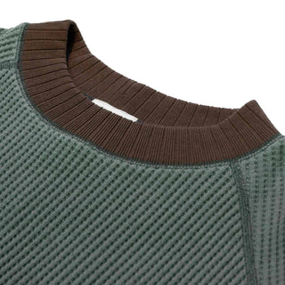 Jackman Waffle Mid-neck Ivy / Wood - Parasol Store