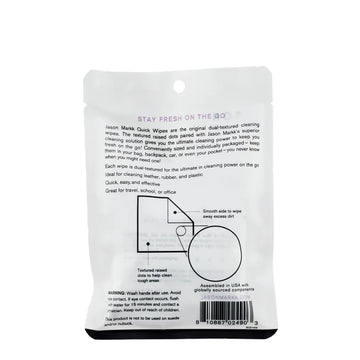 Jason Markk Quick Wipes 3 Pack - Parasol Store
