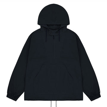 Kappy Button Hoodie Anorak Deep Navy - Parasol Store