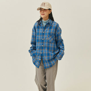 Kappy Country Check Shirt Blue - Parasol Store