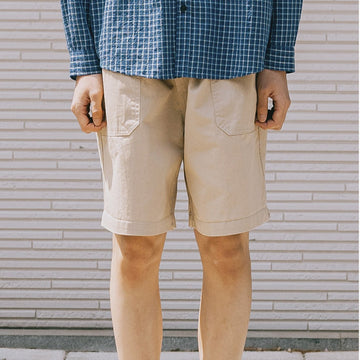 Kappy Fatigue CN Half Pants Beige - Parasol Store
