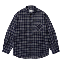 Kappy Flannel Check Shirt Navy